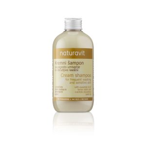 Kremni šampon za pogosto umivanje in občutljivo lasišče